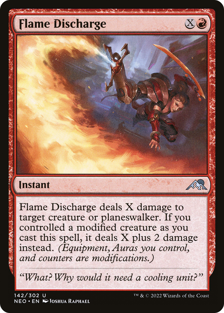Flame Discharge - Foil