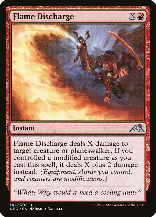 Flame Discharge - Foil