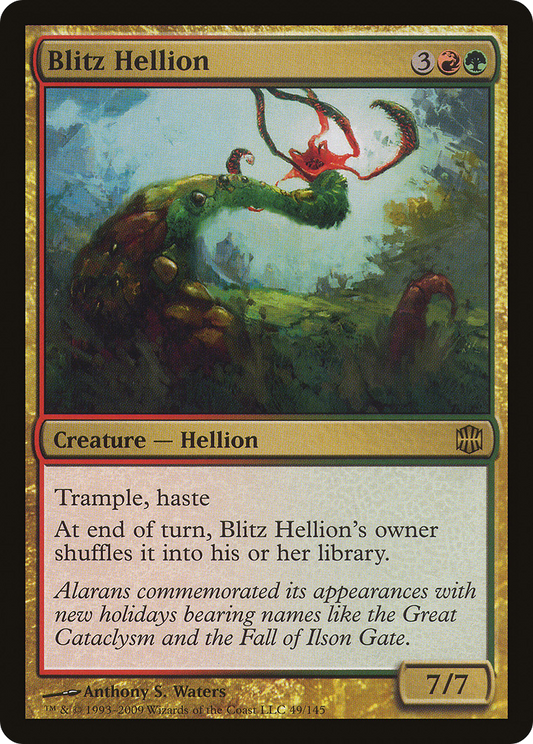 Blitz Hellion - Foil
