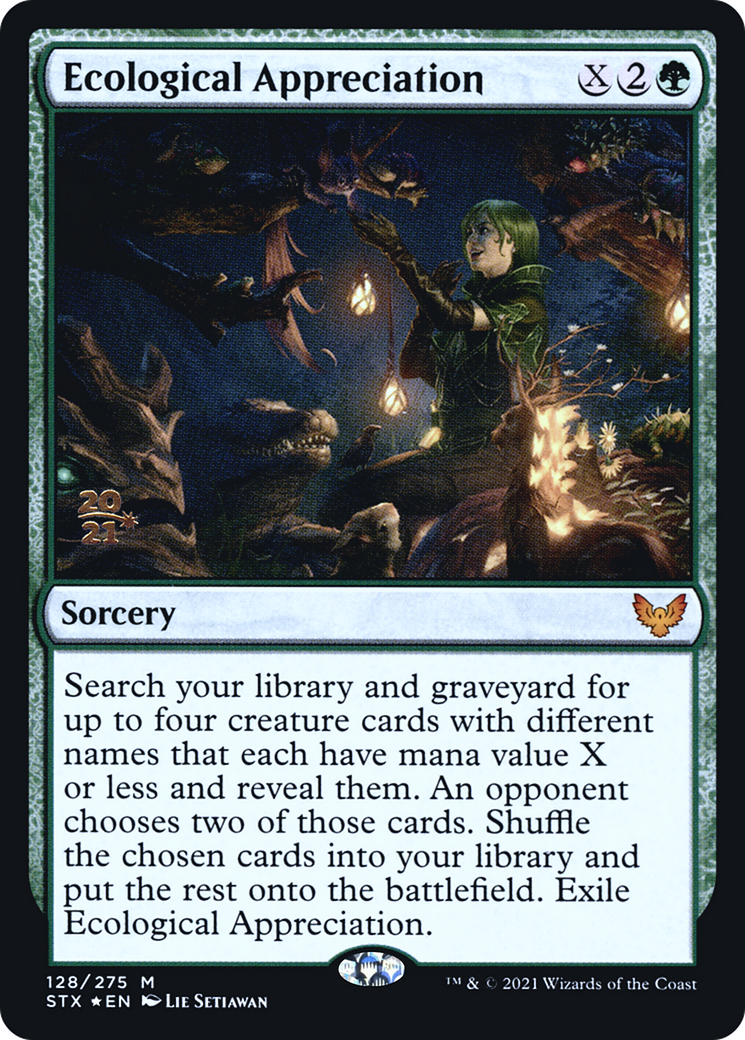 Ecological Appreciation (128) (Prerelease) - Foil
