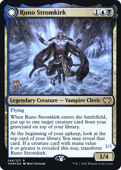 Runo Stromkirk // Krothuss, Lord of the Deep (246) (Prerelease) (PVOW) - Foil