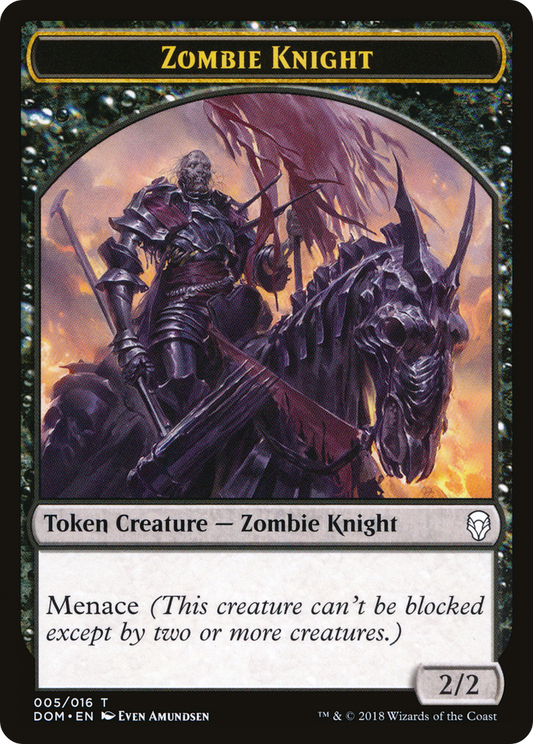 Zombie Knight Token (005)