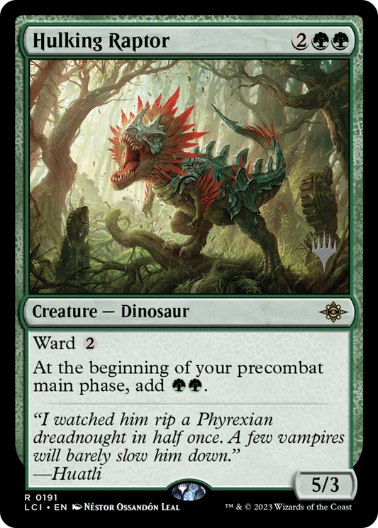 Hulking Raptor (0191) (Promo Pack) - Foil