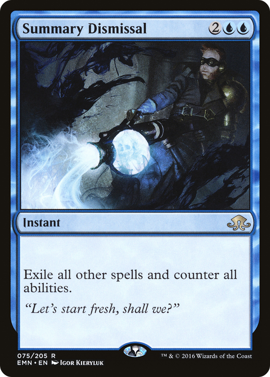 Summary Dismissal - Foil