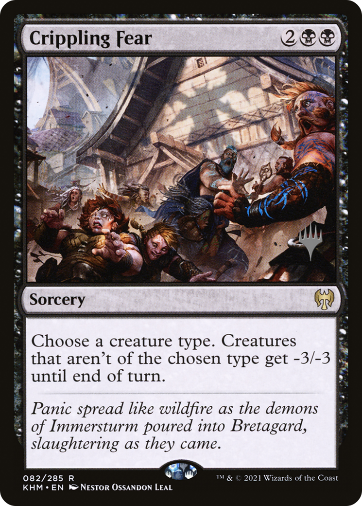 Crippling Fear (082) (Promo Pack) - Foil