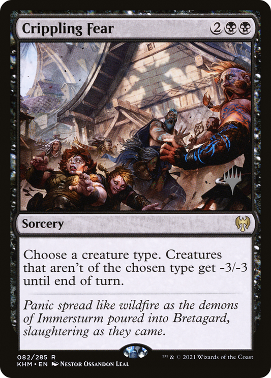 Crippling Fear (082) (Promo Pack) - Foil