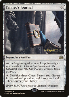 Tamiyo's Journal (265) (Prerelease Promo) - Foil