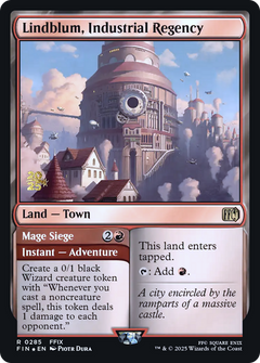 Lindblum, Industrial Regency // Mage Siege (0285) (Prerelease) - Foil