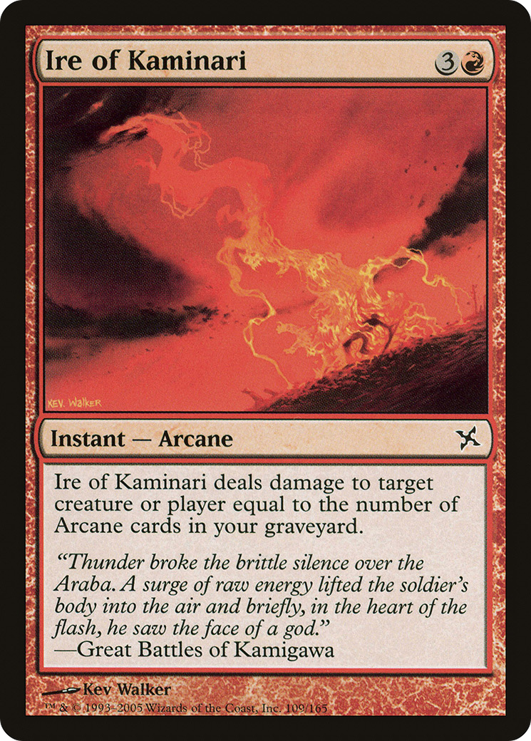 Ire of Kaminari - Foil