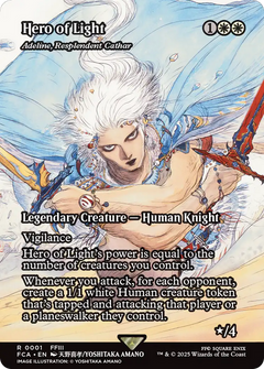 Hero of Light [Adeline, Resplendent Cathar] (0001) (Showcase)