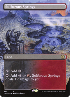 Sulfurous Springs (381) (Borderless) - Foil