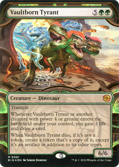 Vaultborn Tyrant (0061) (Showcase) - Raised Foil