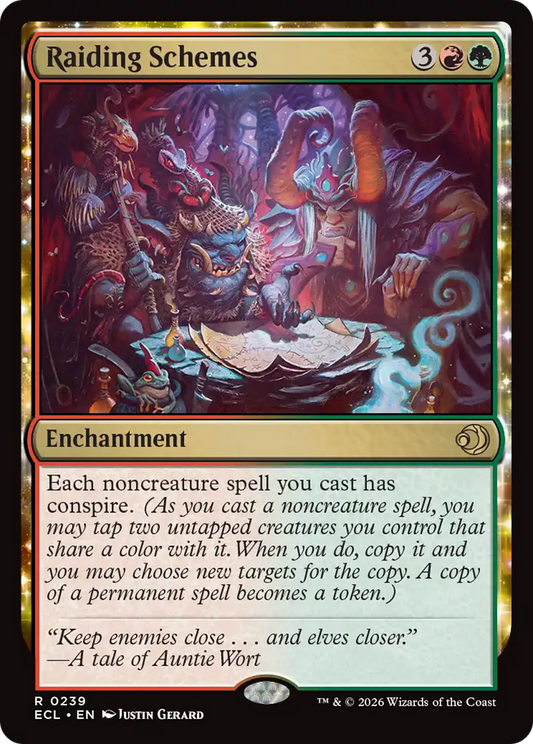 Raiding Schemes (0239) (ECL) - Foil