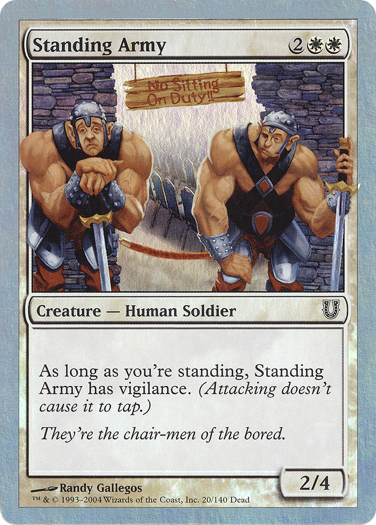 Standing Army - Foil