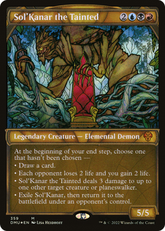 Sol'Kanar the Tainted (359) (Showcase) - Textured Foil