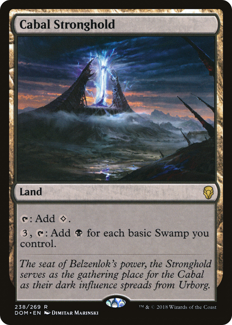 Cabal Stronghold - Foil