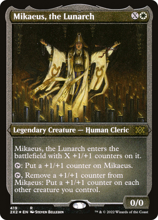 Mikaeus, the Lunarch - Foil Etched
