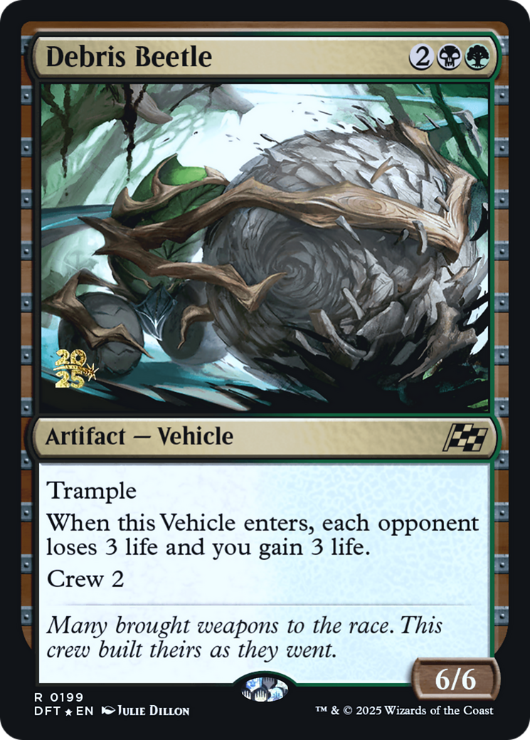 Debris Beetle (0199) (Prerelease) - Foil