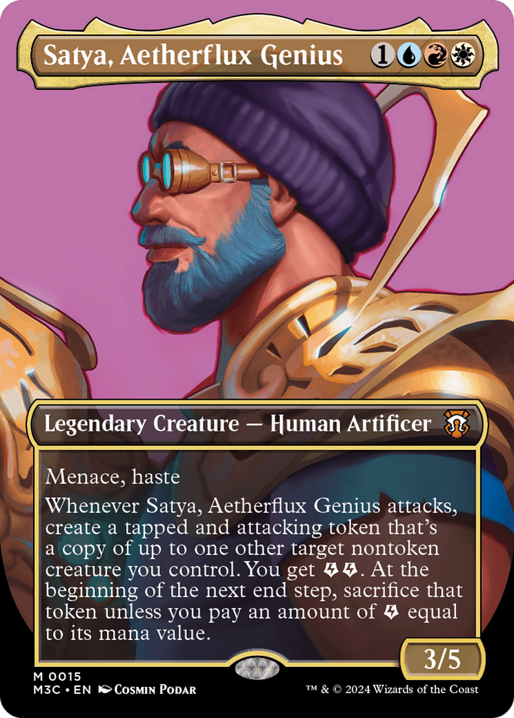 Satya, Aetherflux Genius (0015) (Borderless)