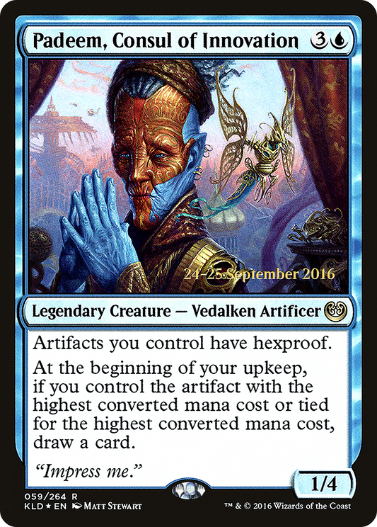 Padeem, Consul of Innovation (059) (Prerelease) - Foil