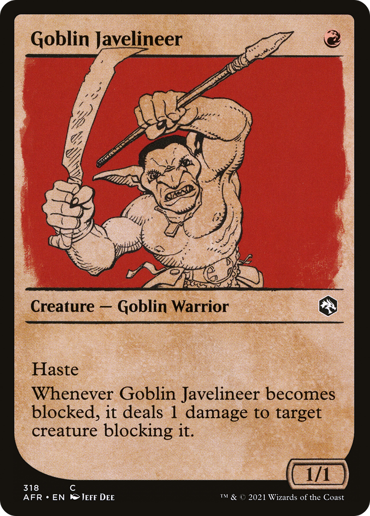 Goblin Javelineer (318) (Showcase)