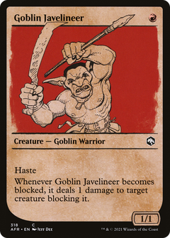 Goblin Javelineer (318) (Showcase)