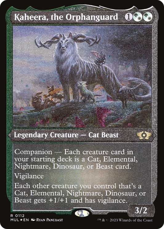 Kaheera, the Orphanguard (0112) - Foil Etched