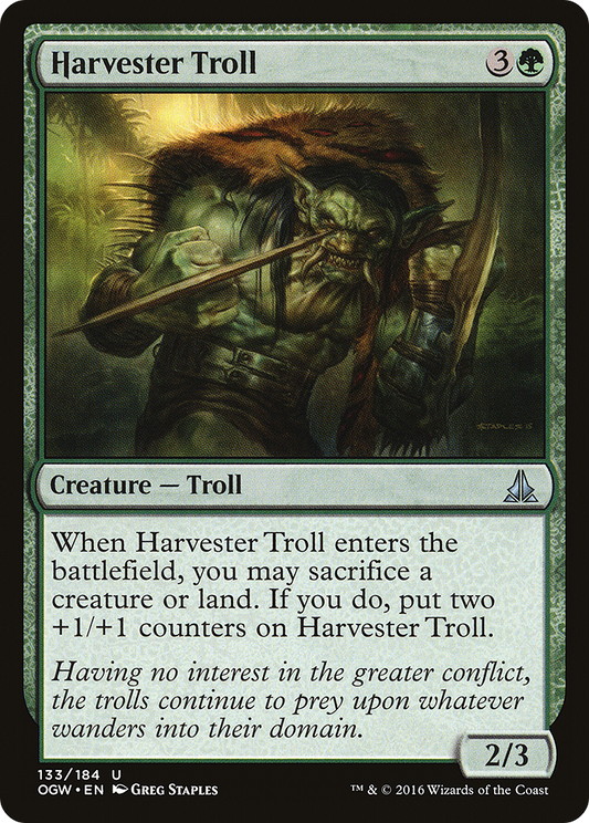 Harvester Troll - Foil