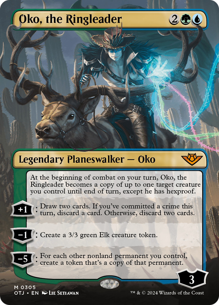 Oko, the Ringleader (0305) (Borderless) - Foil