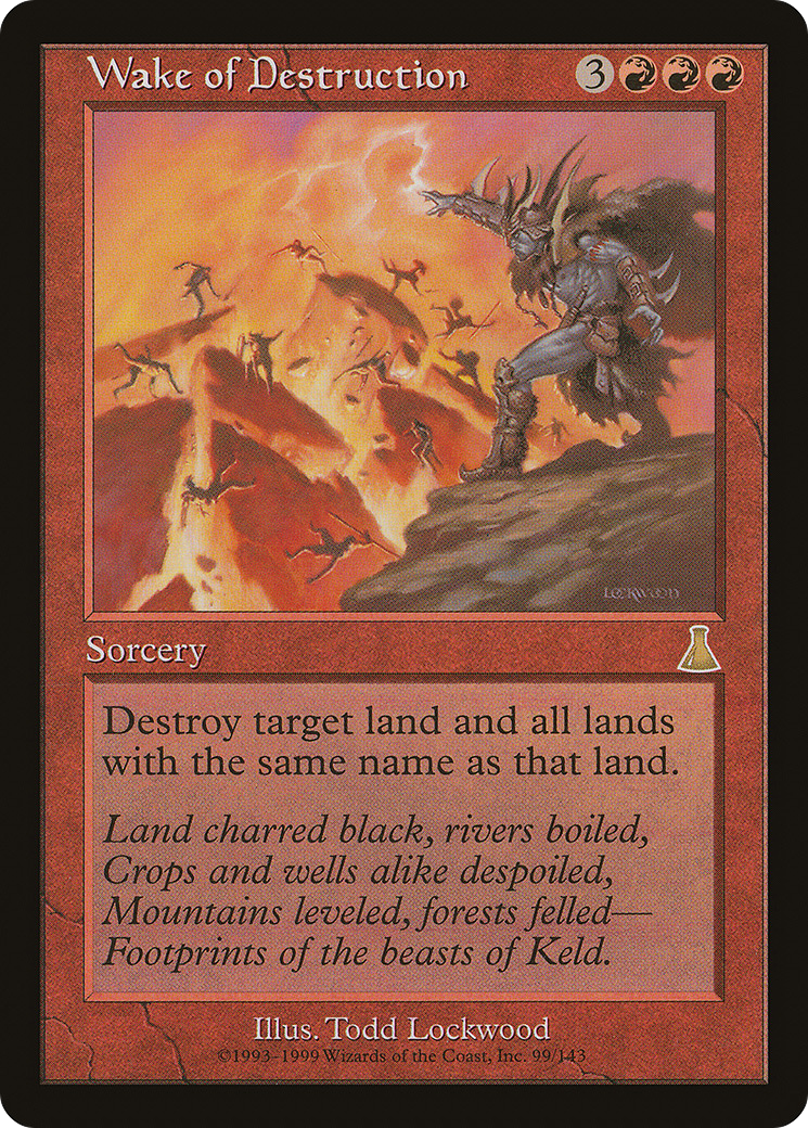 Wake of Destruction - Foil