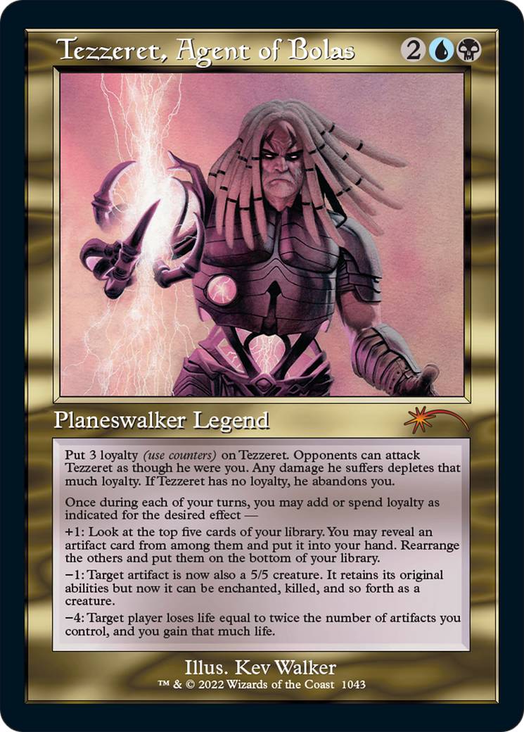 Tezzeret, Agent of Bolas (1043) (Retro Frame) - Foil