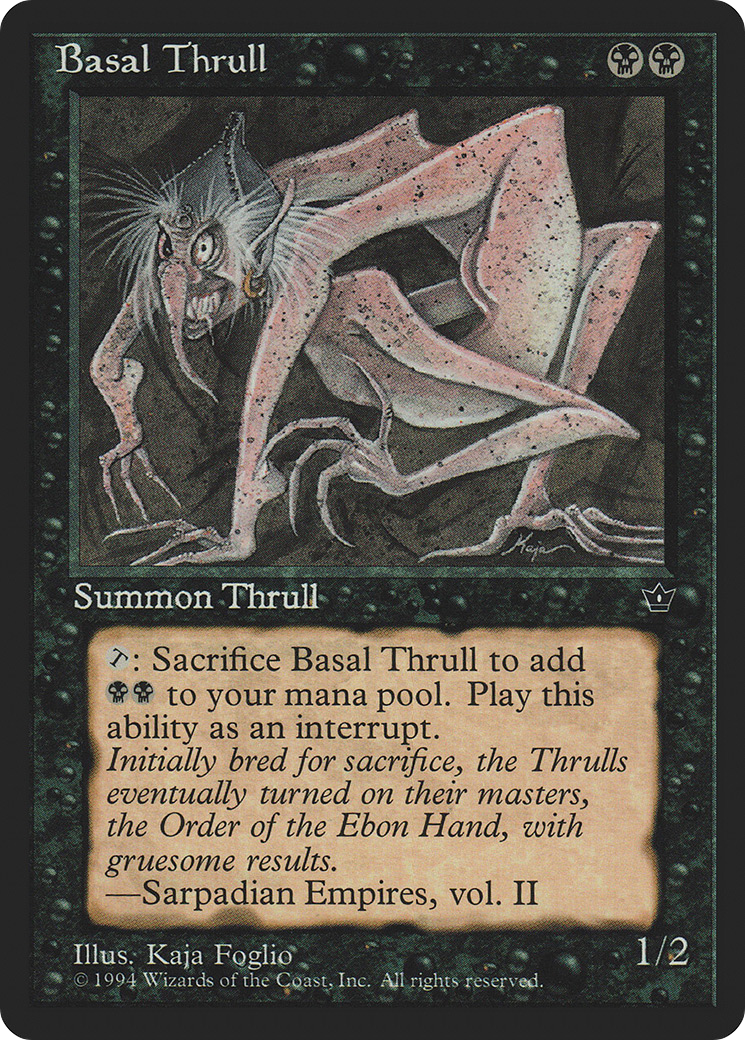 Basal Thrull (Illus. Kaja Foglio)