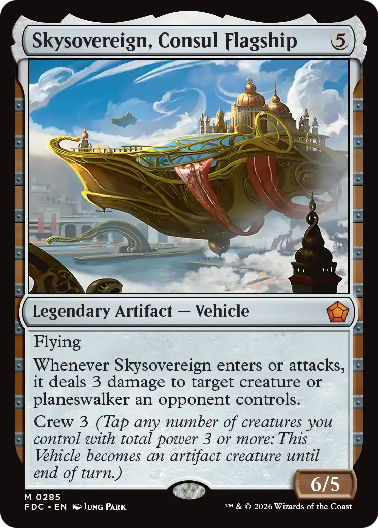 Skysovereign, Consul Flagship (FDC)