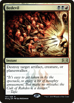 Bedevil (157) (Prerelease) - Foil