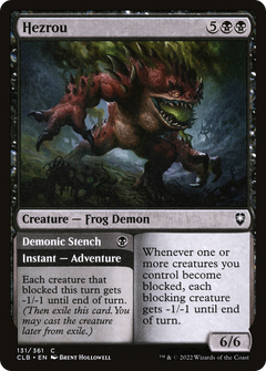 Hezrou // Demonic Stench - Foil