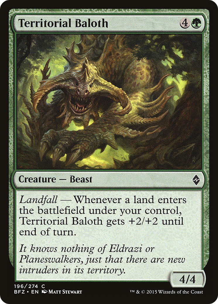 Territorial Baloth - Foil