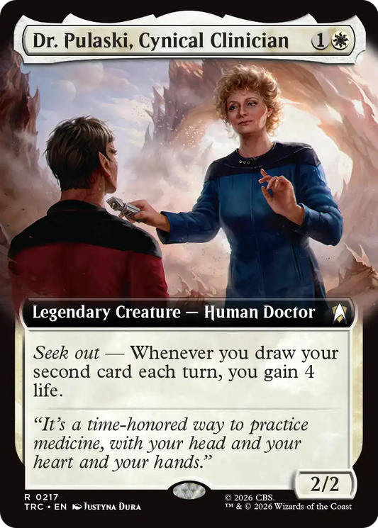 Dr. Pulaski, Cynical Clinician (0217) (Extended Art) (TRC)