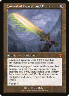 Sword of Hearth and Home (433) (Retro Frame)