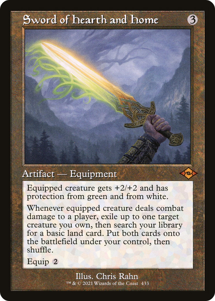 Sword of Hearth and Home (433) (Retro Frame) - Foil