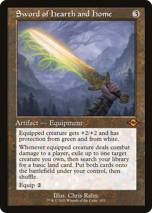 Sword of Hearth and Home (433) (Retro Frame) - Foil