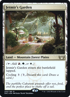 Jetmir's Garden (250) (Prerelease) (PSNC) - Foil