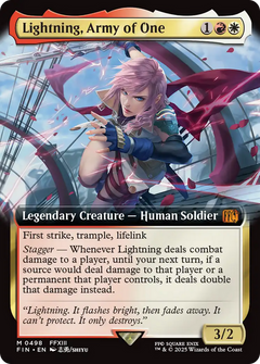 Lightning, Army of One (0498) (Extended Art)