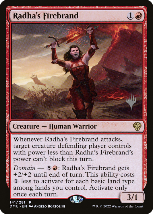 Radha's Firebrand (141) (Promo Pack) - Foil