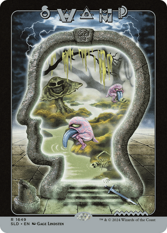 Swamp (1649) (Showcase) - Rainbow Foil