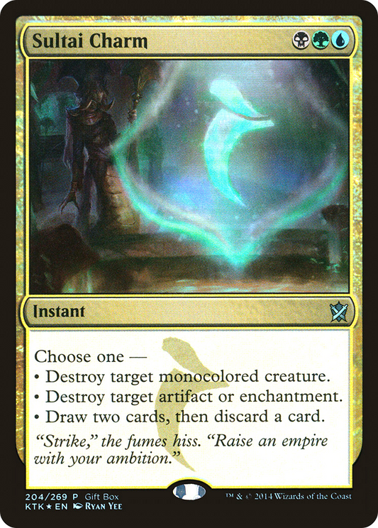 Sultai Charm (204) (Gift Box) - Foil