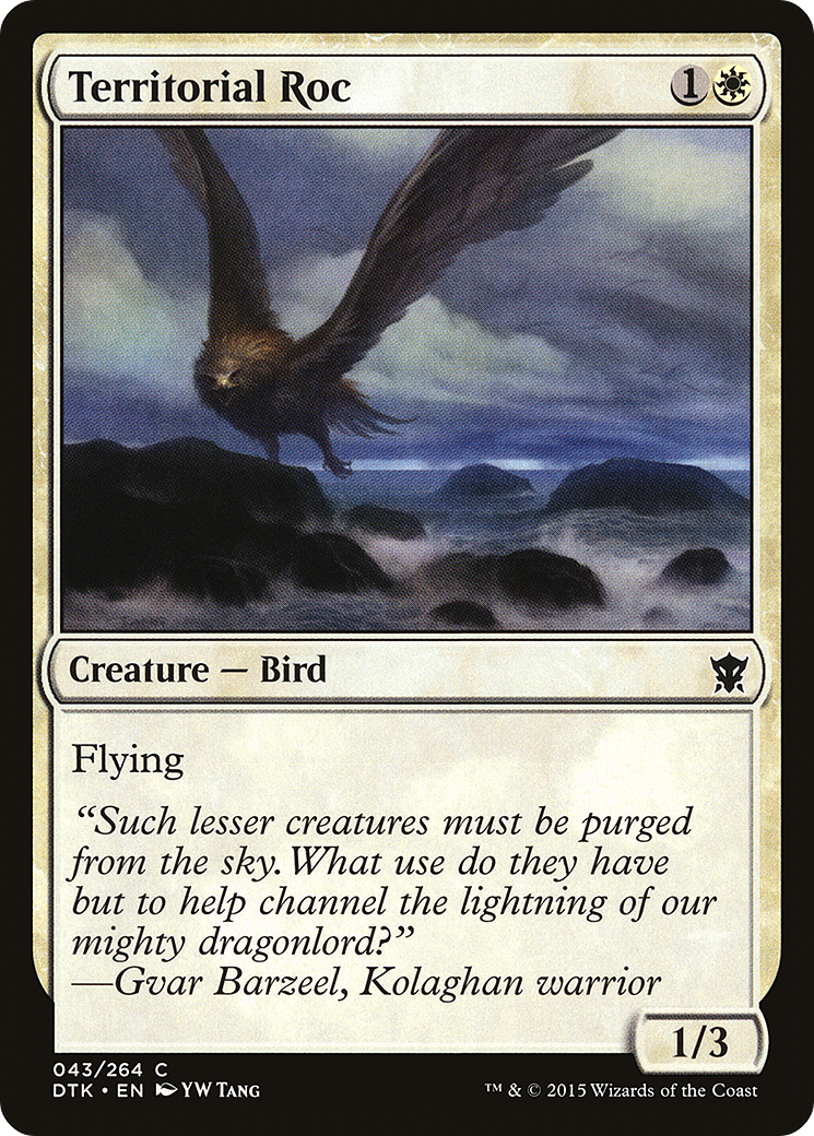 Territorial Roc - Foil