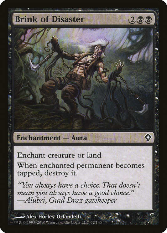 Brink of Disaster - Foil