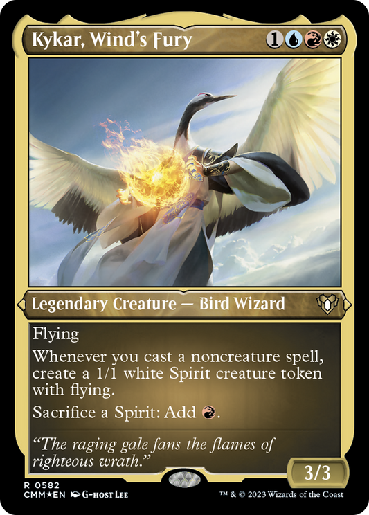 Kykar, Wind's Fury (0582) - Foil Etched