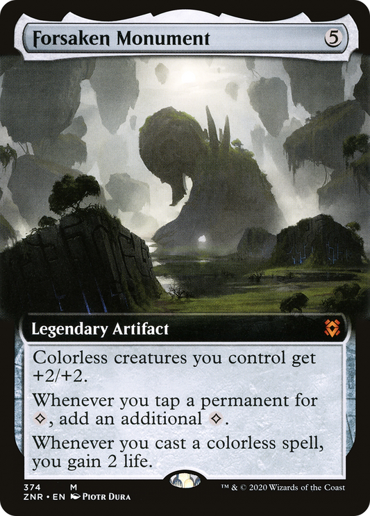 Forsaken Monument (374) (Extended Art) - Foil