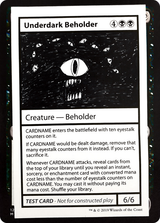 Underdark Beholder (No PW Symbol)